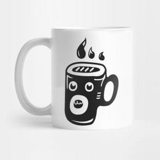 Black Coffee Mug